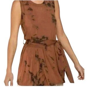 POL tie dye tunic dress size Small